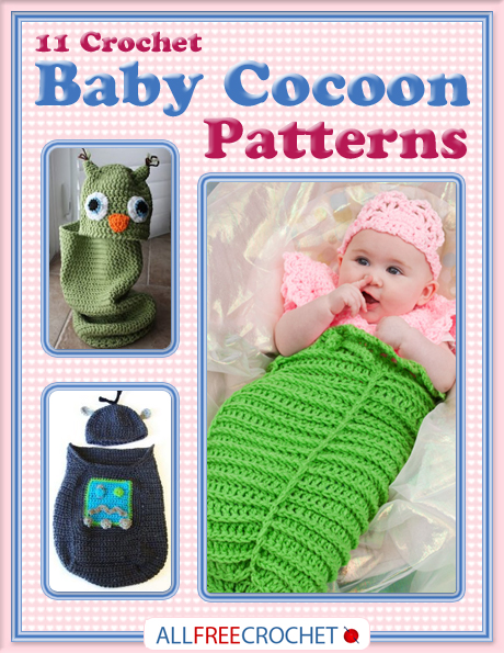 11 Crochet Baby Cocoon Patterns | AllFreeCrochet.com